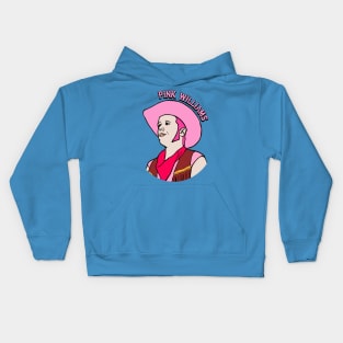 Pink Williams Portrait Kids Hoodie